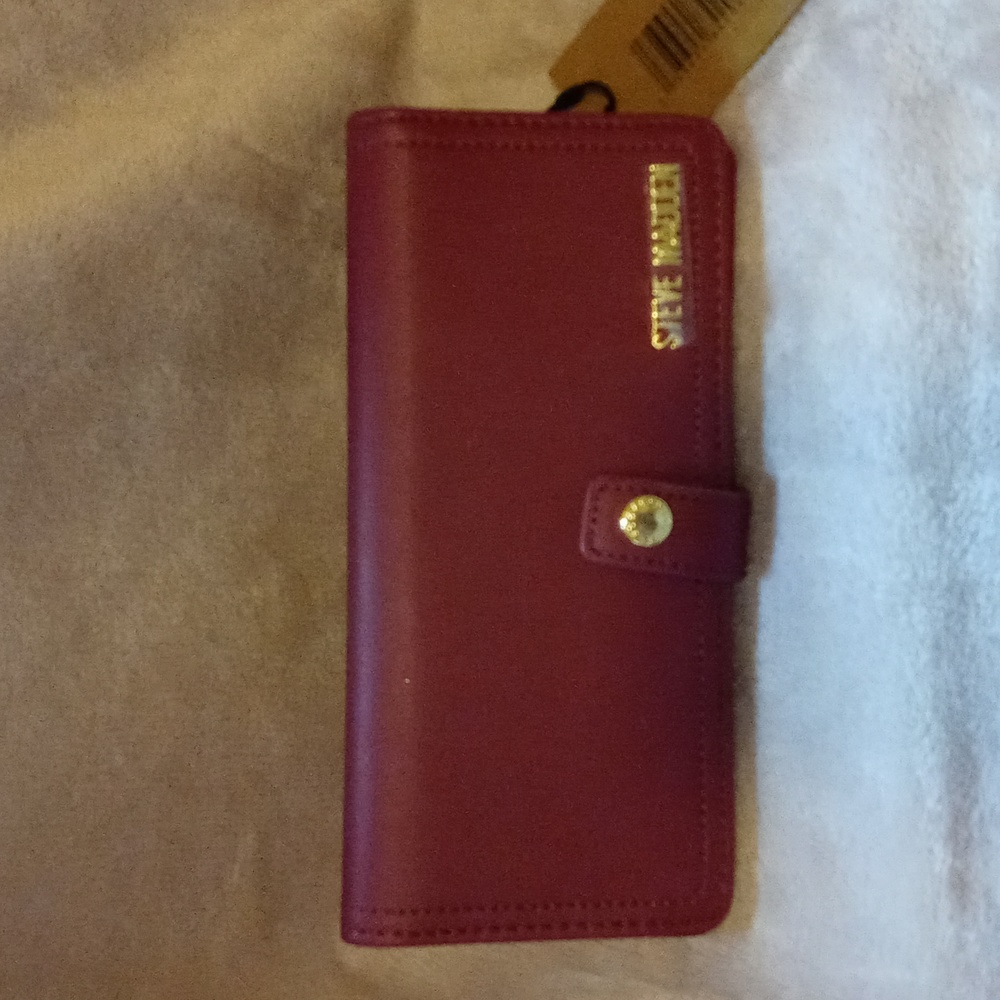 Steve Madden Burgundy Wallet NWT